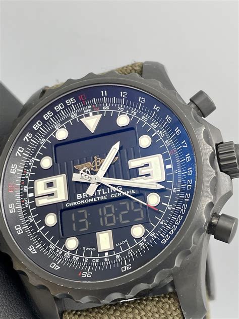 breitling chronospace blacksteel replica|Breitling Chronospace Military Review .